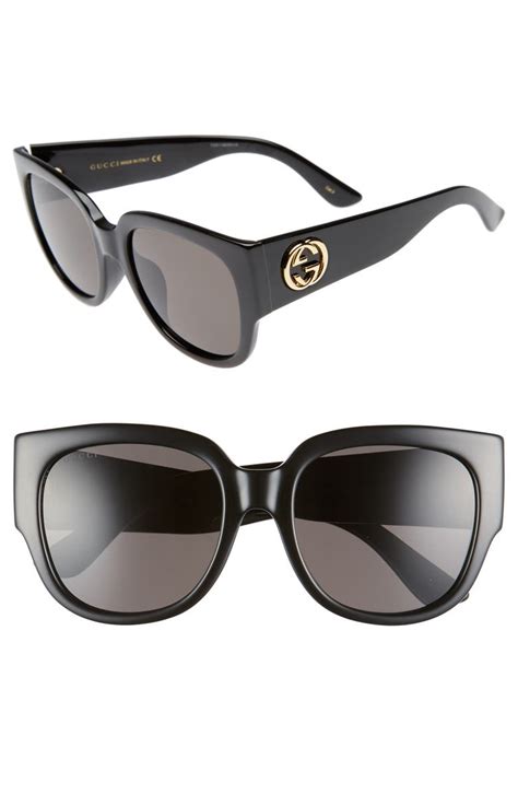 gucci gg0825s sunglasses|gucci 55mm square sunglasses.